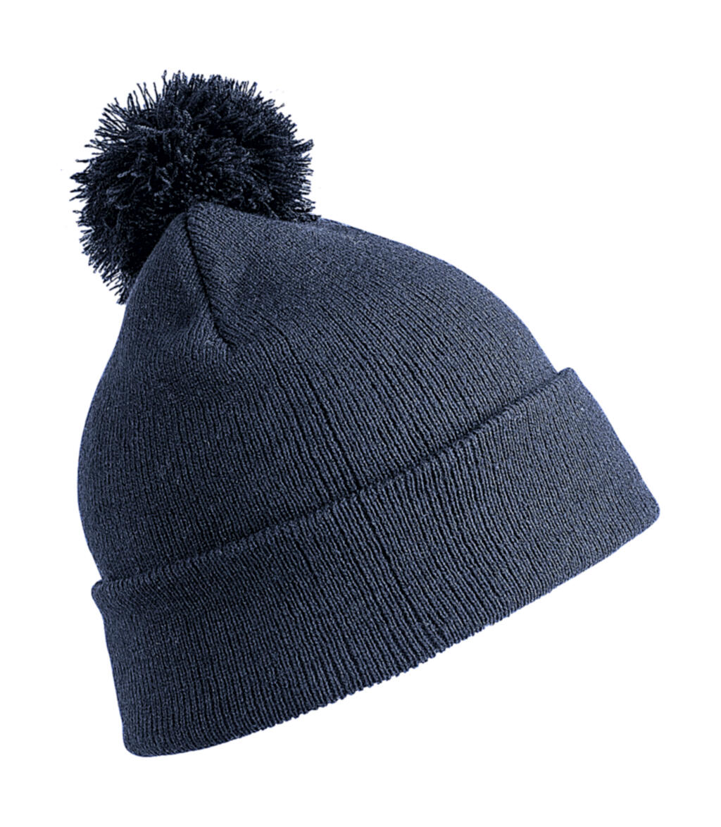 Gorro con pompón Navy