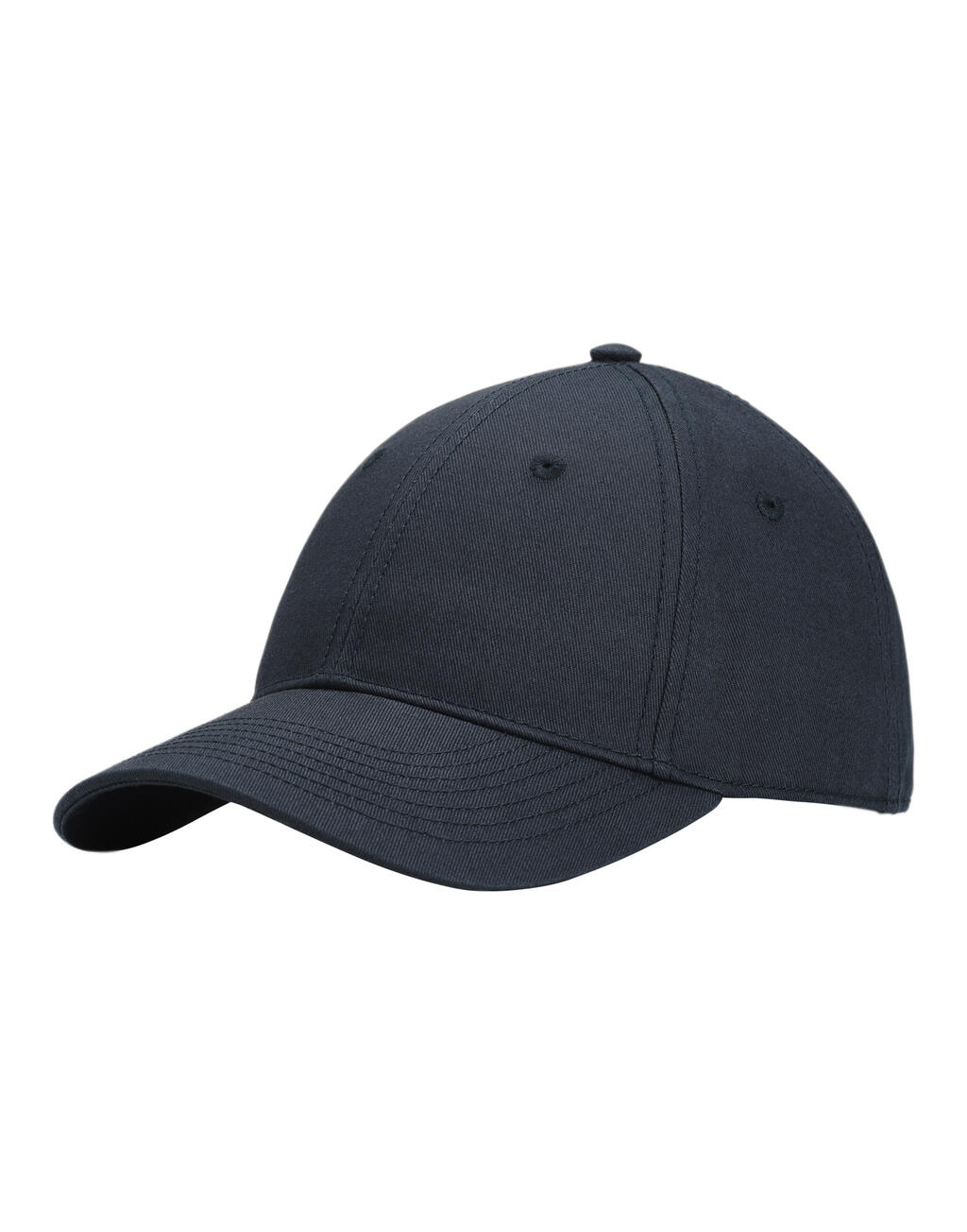 Cotton Twill Baseball Cap Midnight Blue 