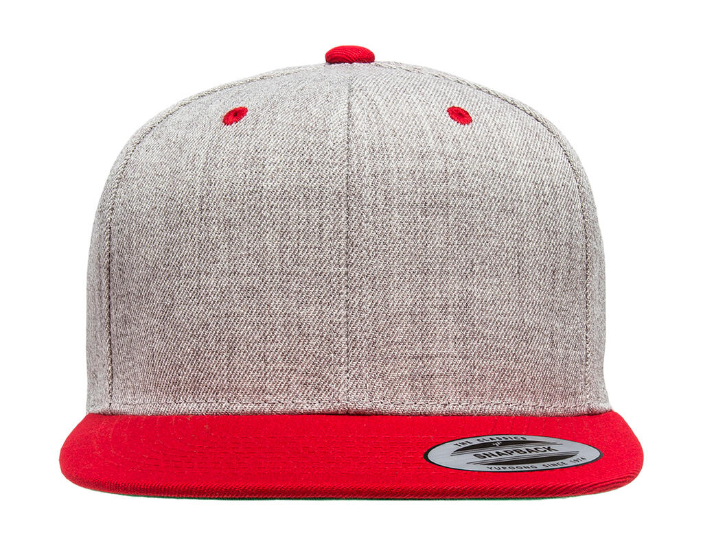 Gorra dos tonos Snapback Heather/Red
