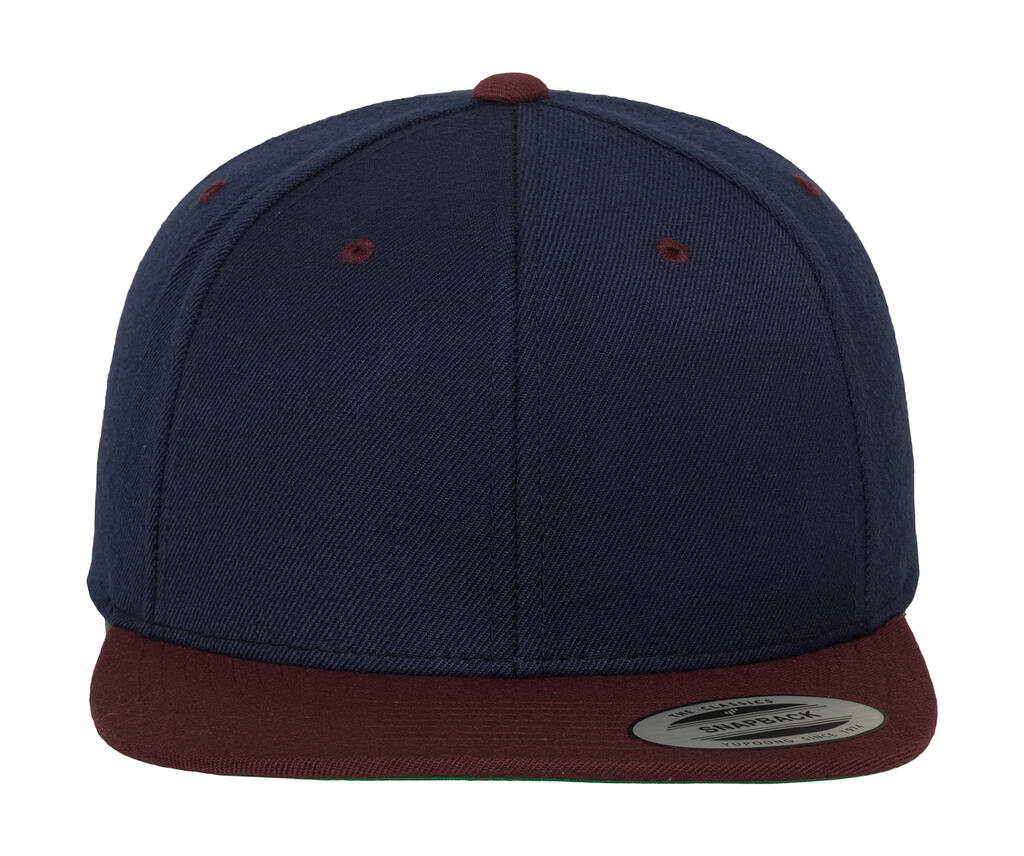 Gorra dos tonos Snapback Navy/Maroon
