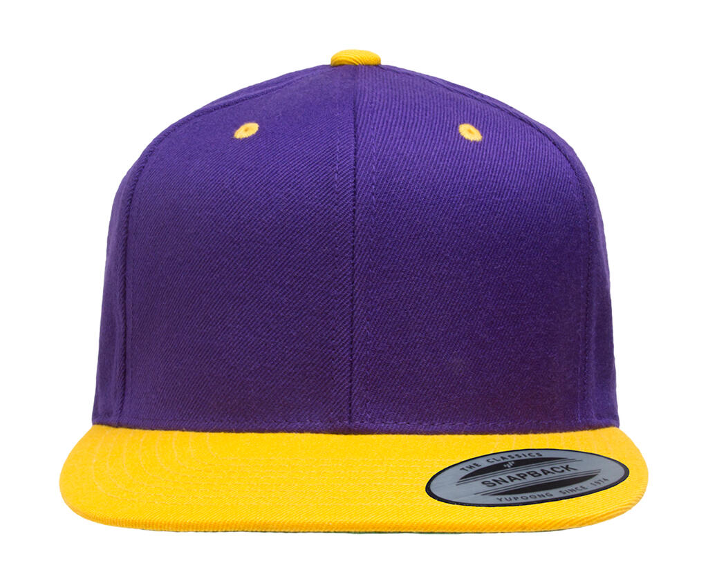 Gorra dos tonos Snapback Purple/Gold