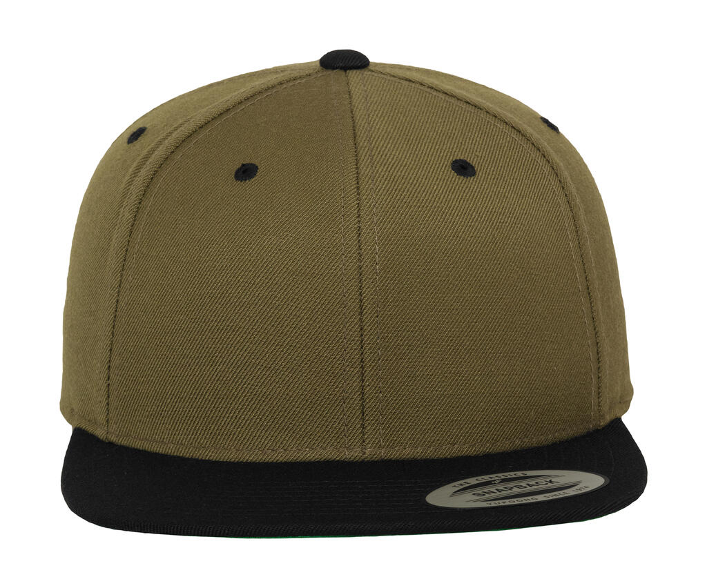 Gorra dos tonos Snapback Olive/Black