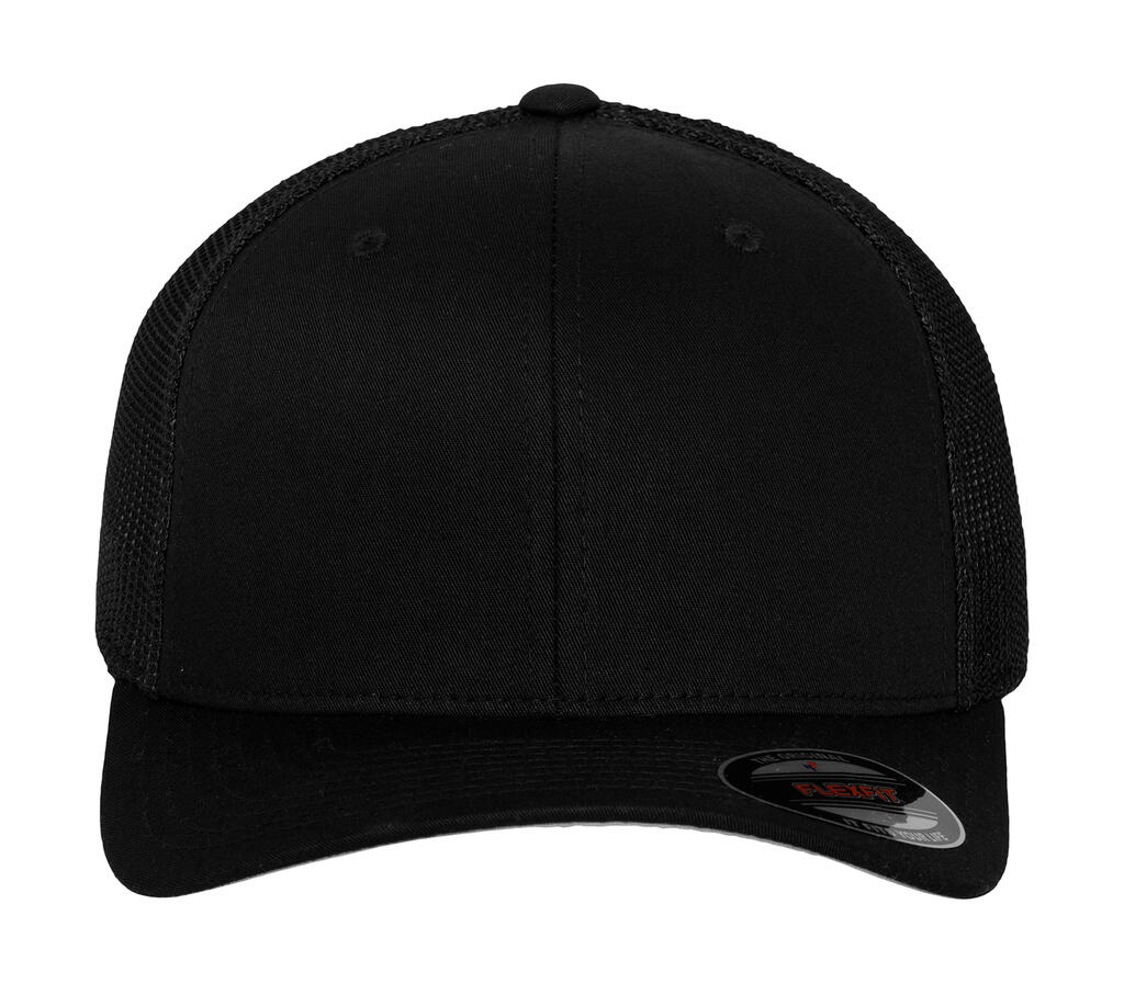 Gorra con rejilla sarga Black