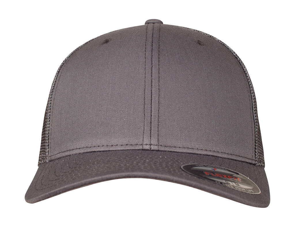 Gorra con rejilla sarga Dark Grey