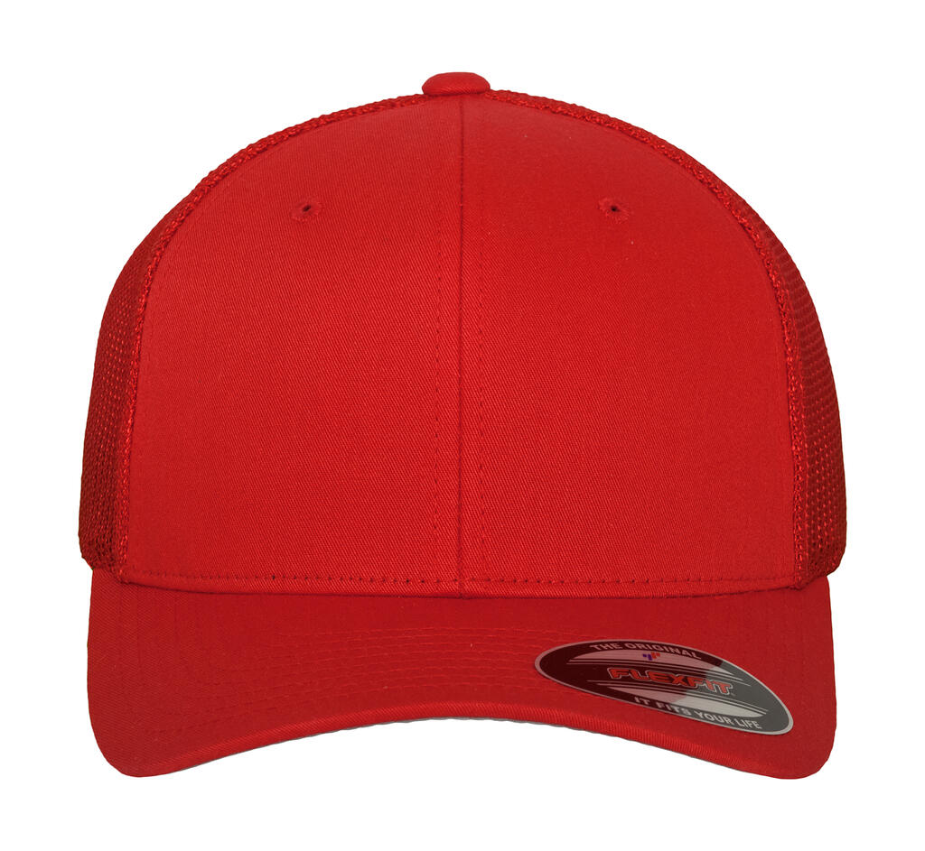 Gorra con rejilla sarga Red