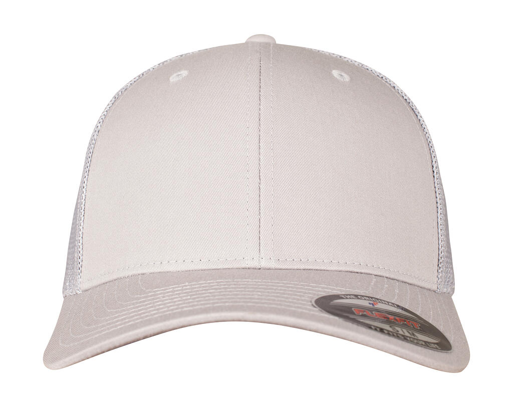 Gorra con rejilla sarga Silver