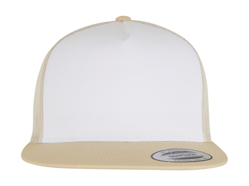 Gorra clásica Trucker Gold/White/Beige