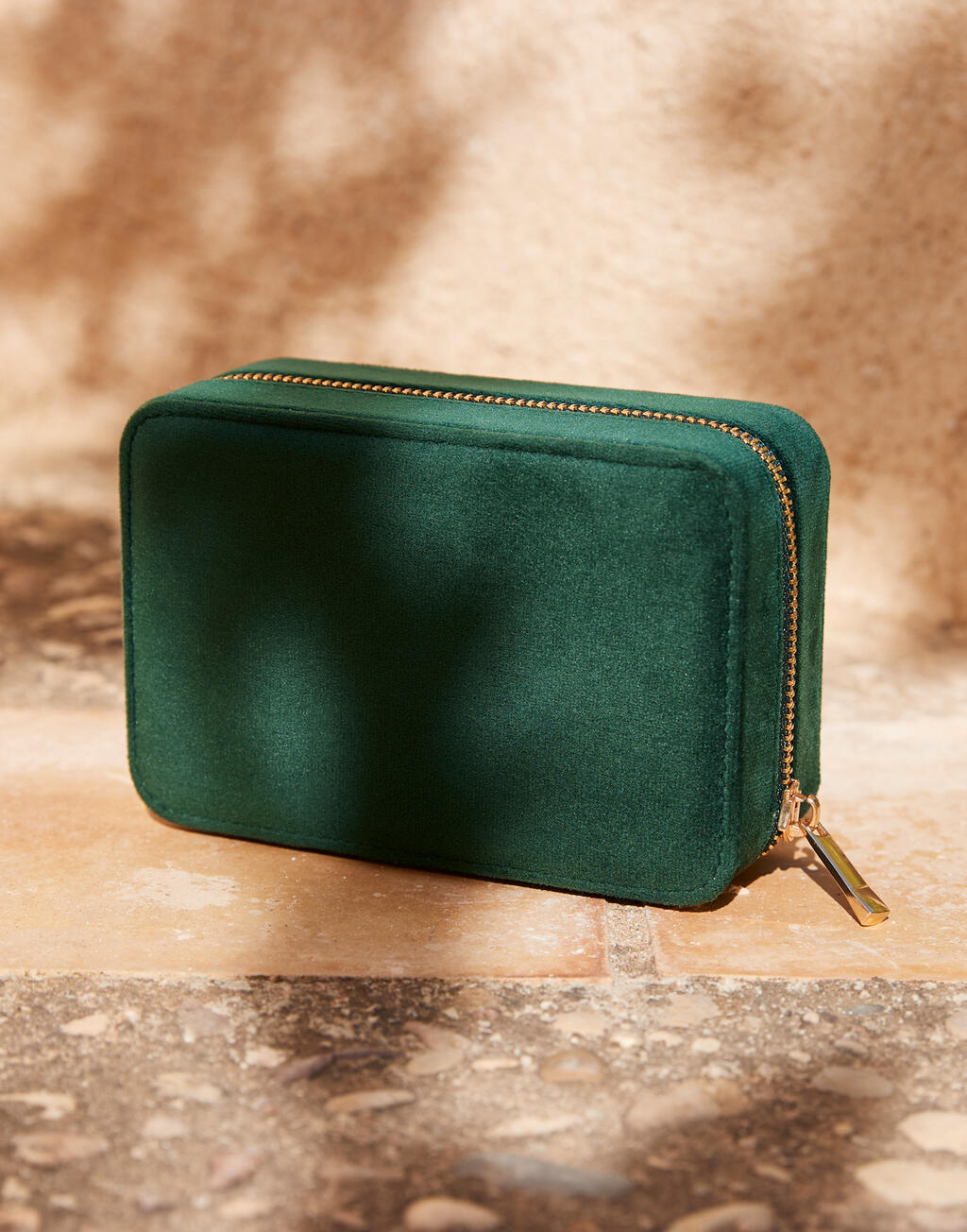  Bag Base Caja de joyas de viaje Velvetotro