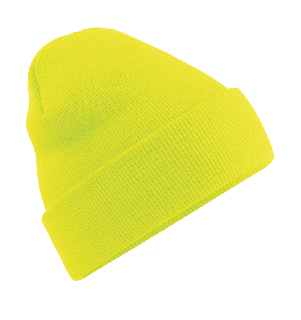Gorro doblado Original Fluorescent Yellow