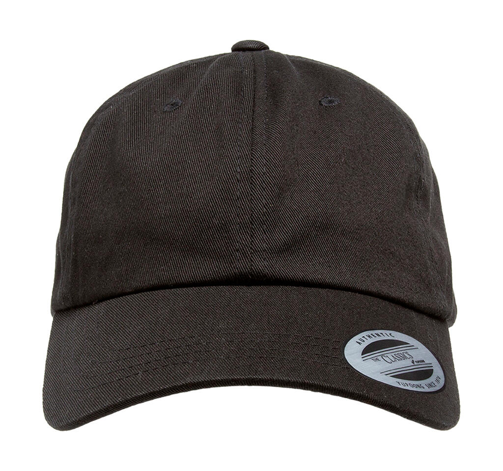 Gorra Twill perfil bajo Black