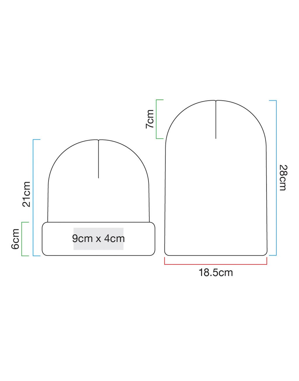 Beechfield Gorro doblado Origina Junior otro