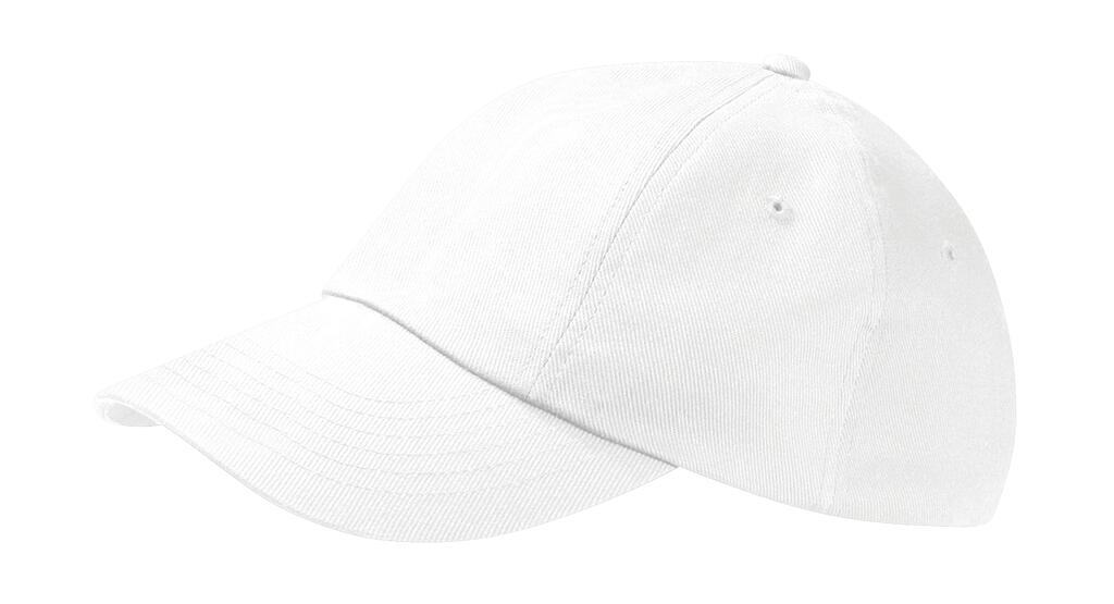 Gorra algodón Heavy perfil bajo White