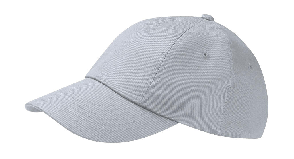 Gorra algodón Heavy perfil bajo Light Grey