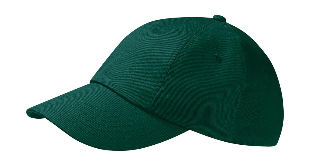 Gorra algodón Heavy perfil bajo Bottle Green
