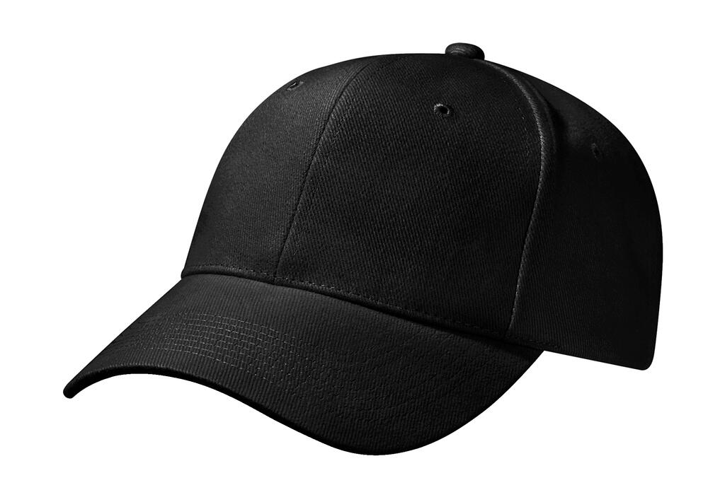 Gorra algodón Heavy peinado Black