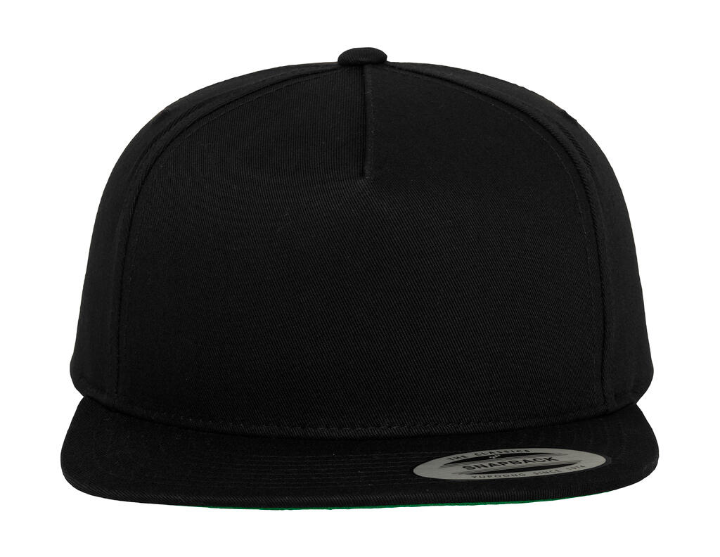 Gorra Snapback 5 paneles Black