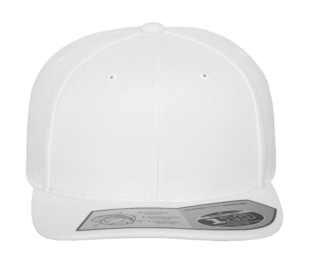 Gorra Snapback 6 paneles ajustada White
