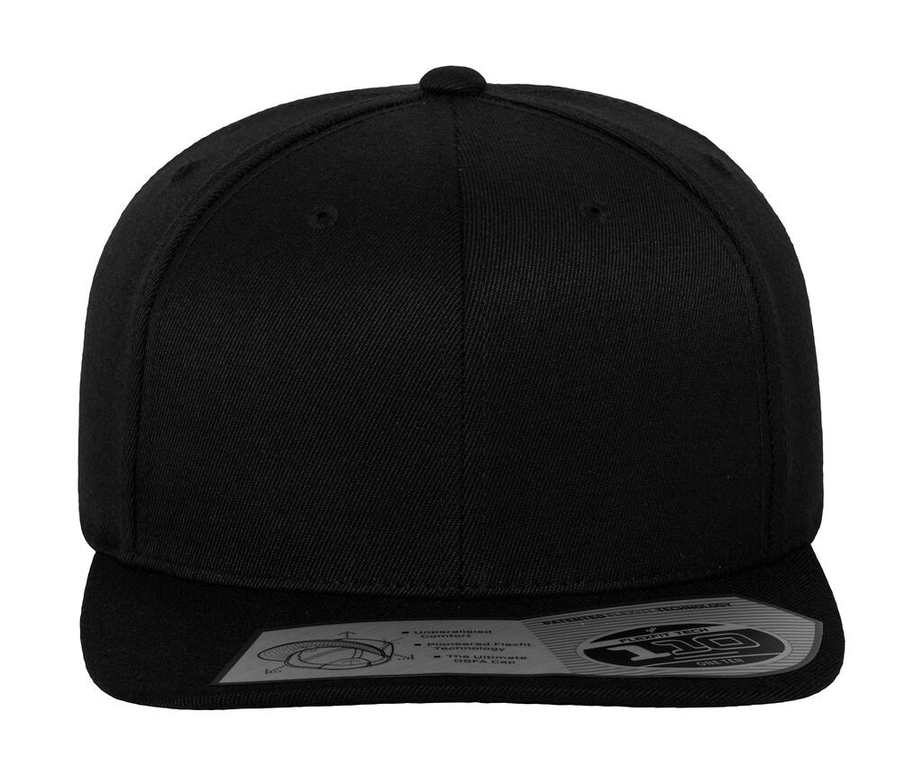 Gorra Snapback 6 paneles ajustada Black