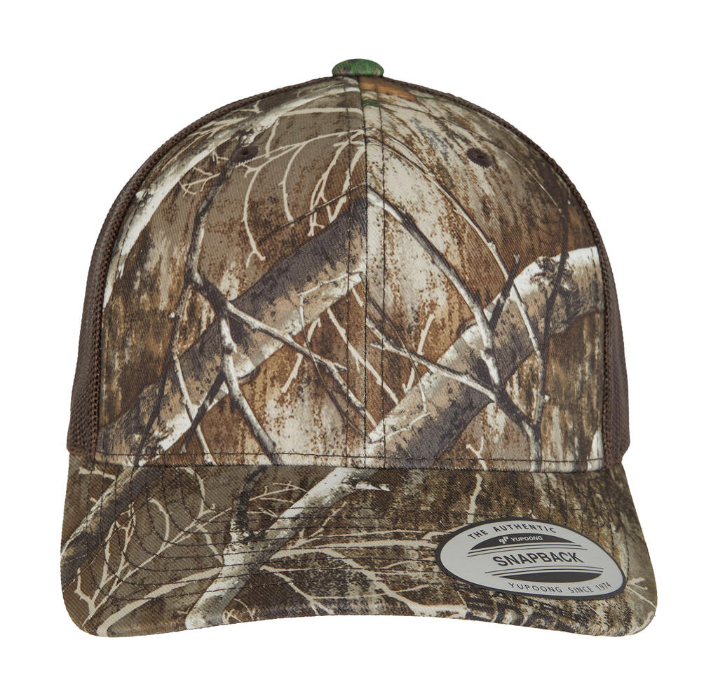 Gorra Trucker Retro Camuflaje YP Classcis RealTree Edge