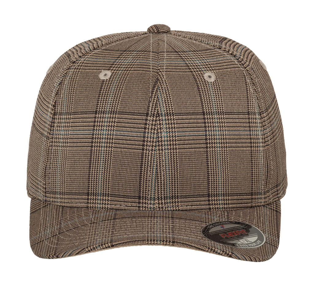 Gorra Glen Check Brown/Khaki