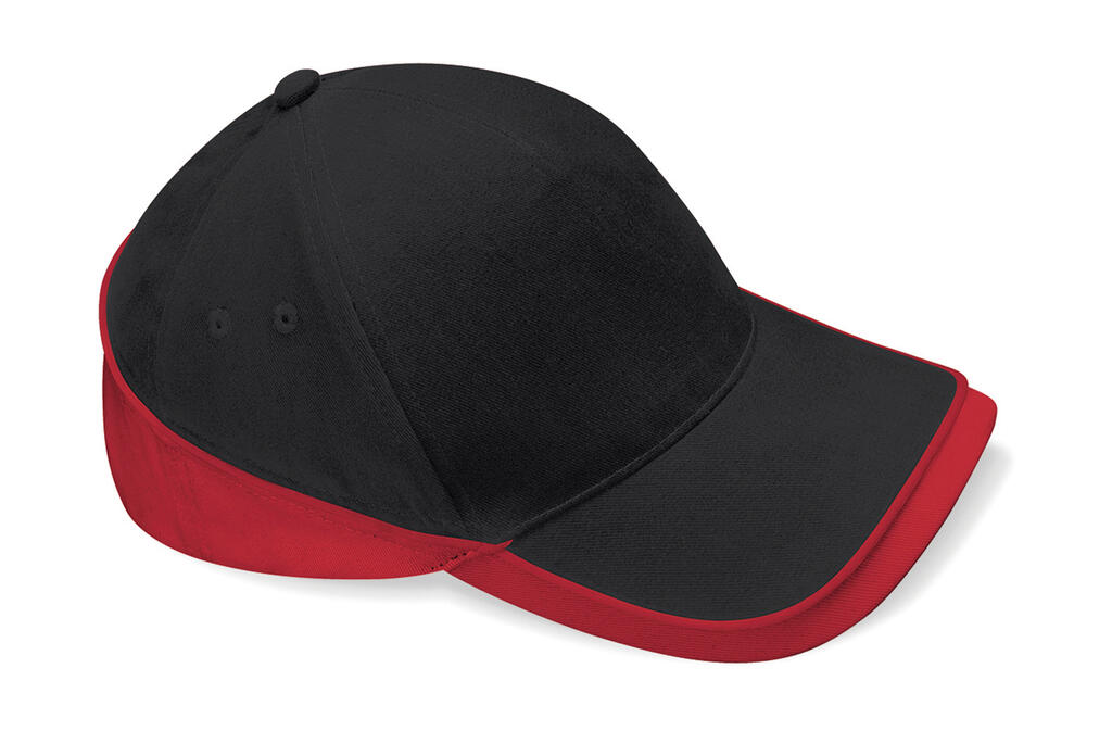 Gorra Competición Team Black/Classic Red