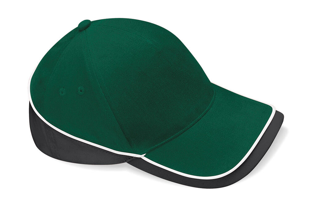 Gorra Competición Team Bottle Green/Black/White
