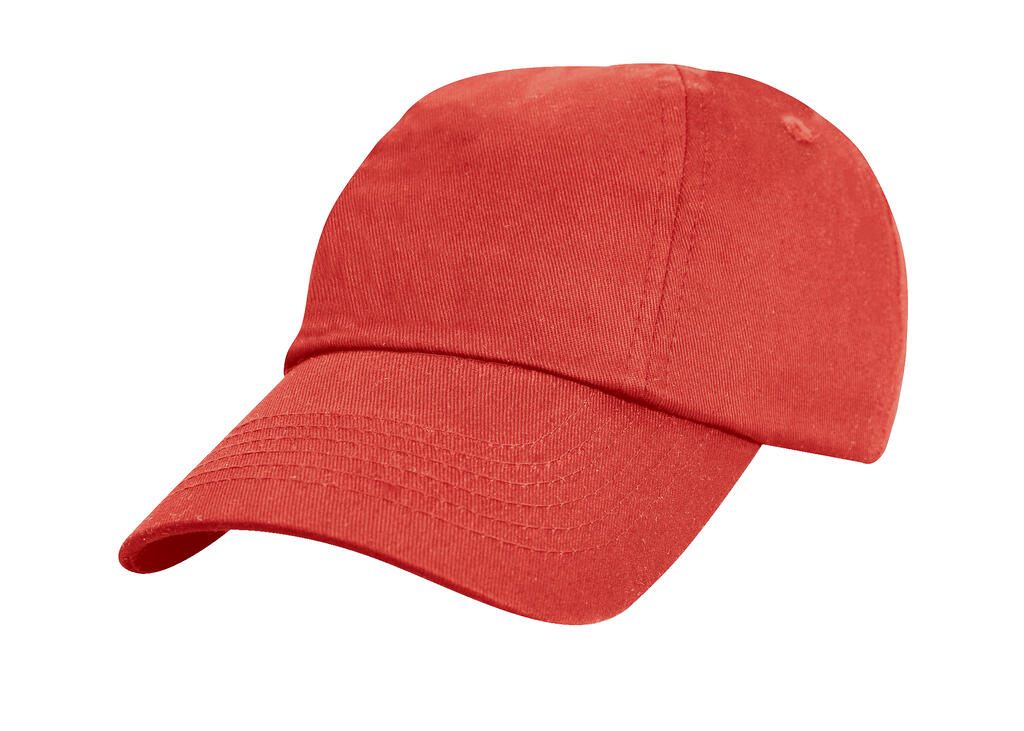 Gorra Baseball 6 paneles niño Red