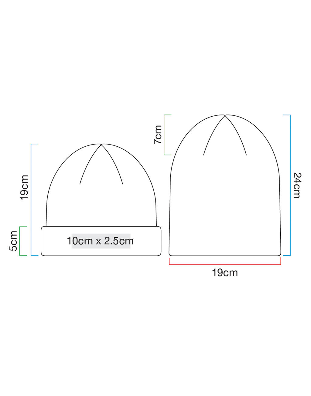  Beechfield Gorro Retrootro