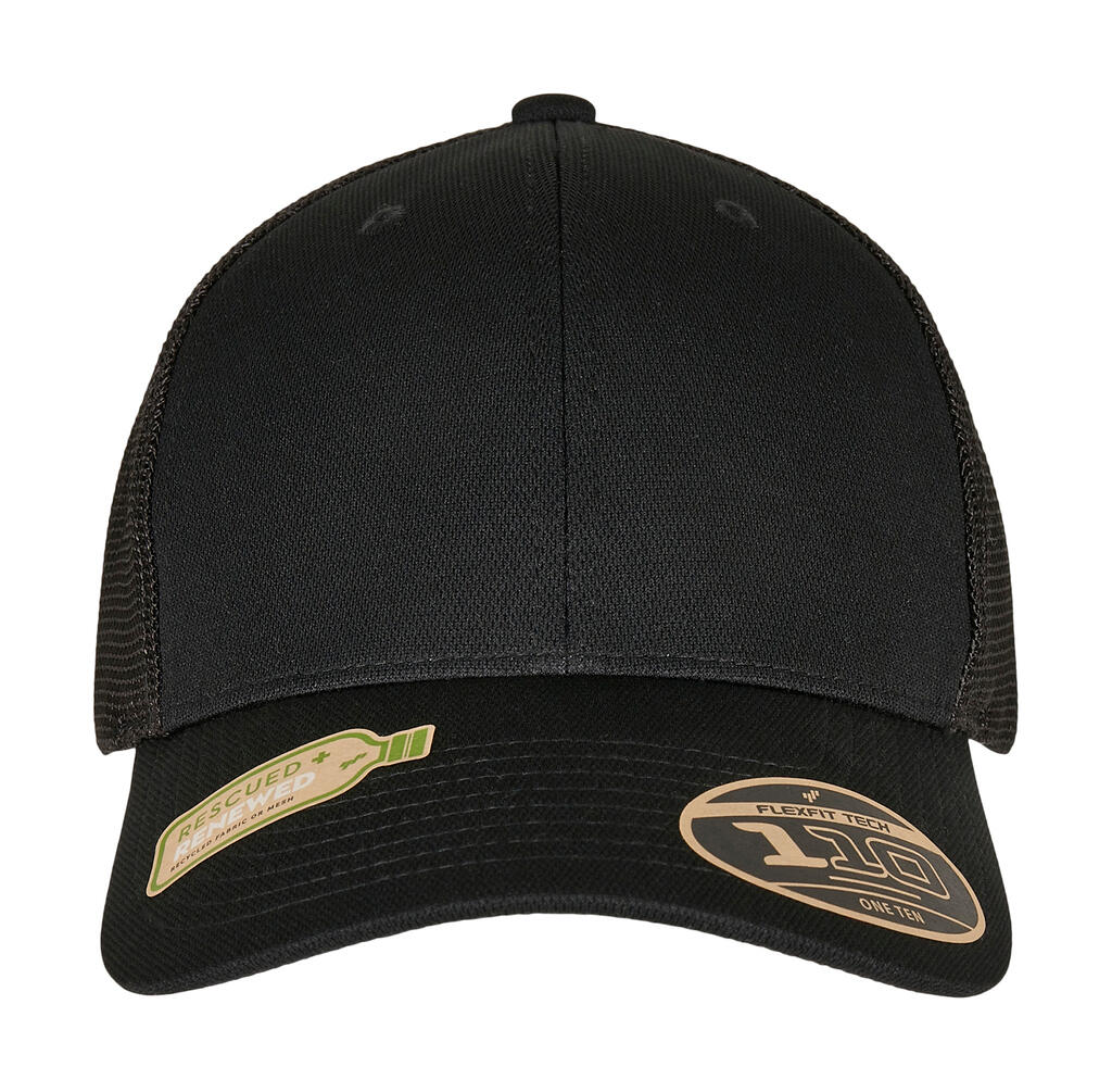 Gorra 110 Trucker Reciclada forma Alpha Black