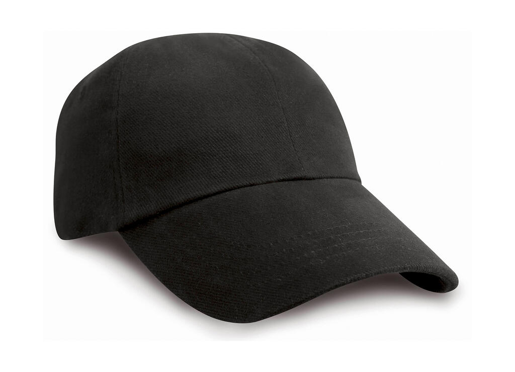 Gorra perfil bajo 6 paneles Black