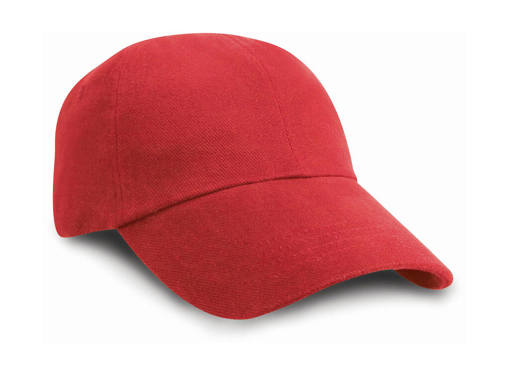 Gorra perfil bajo 6 paneles Red