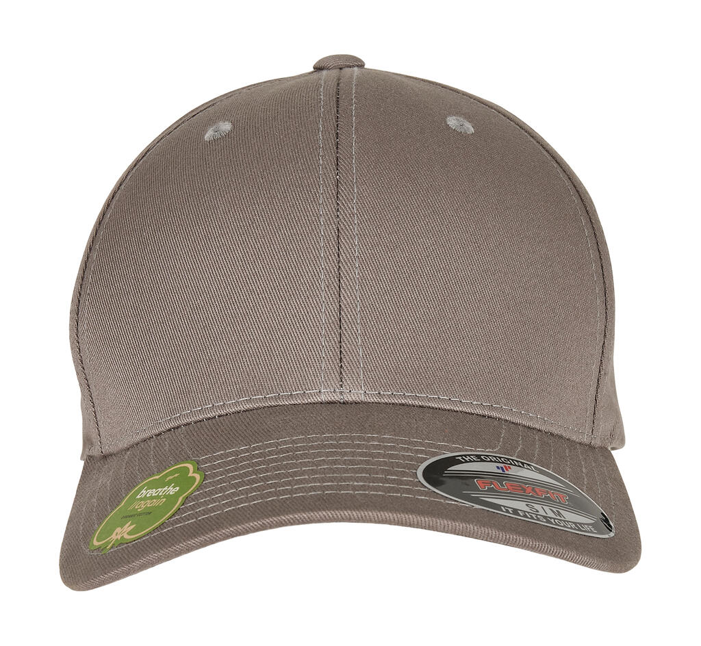Gorra Flexfit algodón orgánico Pale Grey