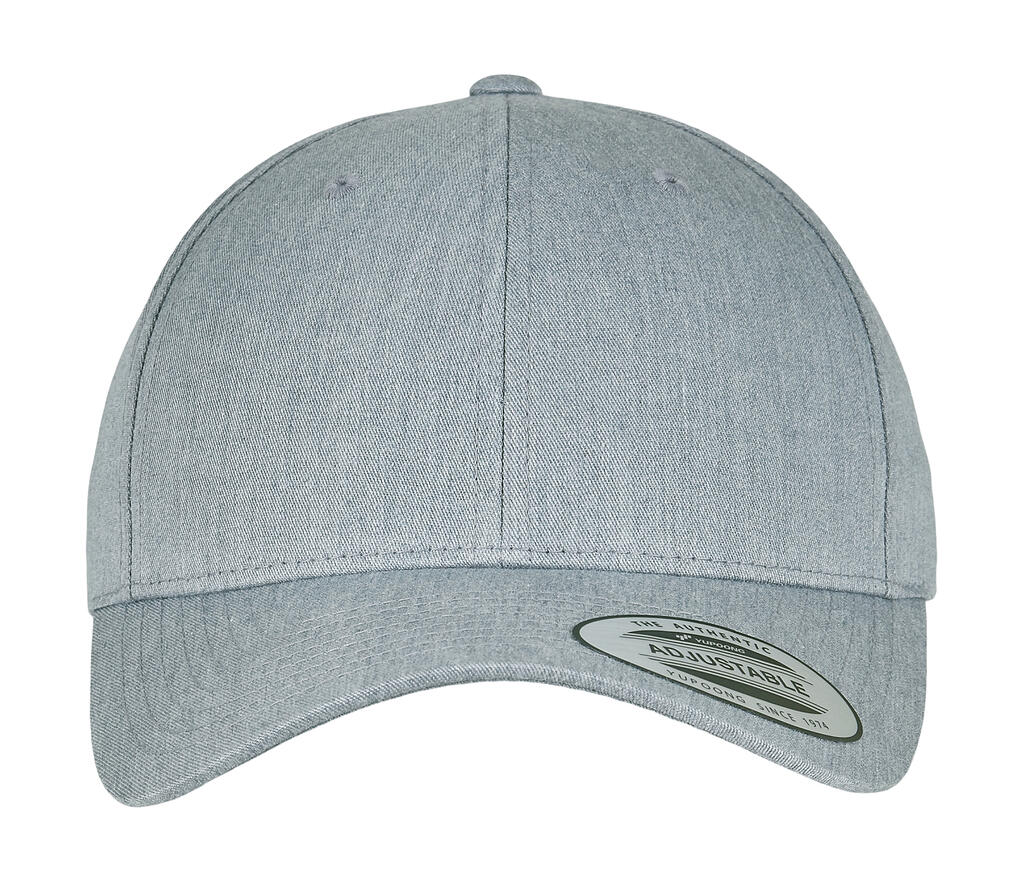 Gorra Classic Snapback curvada Heather Grey