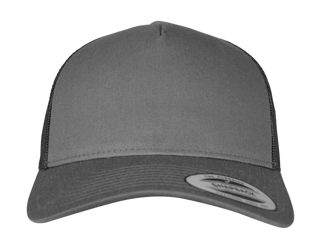Gorra Trucker Retro de 5 paneles Charcoal