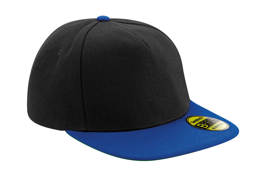 Gorra visera plana Black/Bright Royal