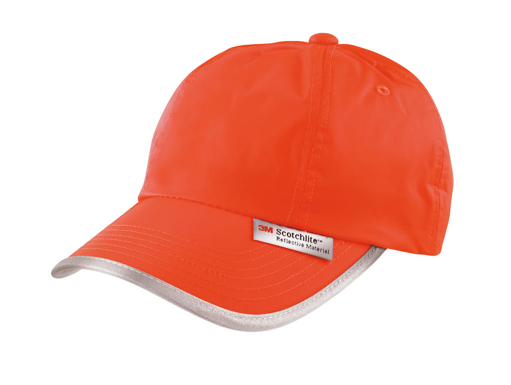 Gorra reflectante Fluorescent Orange