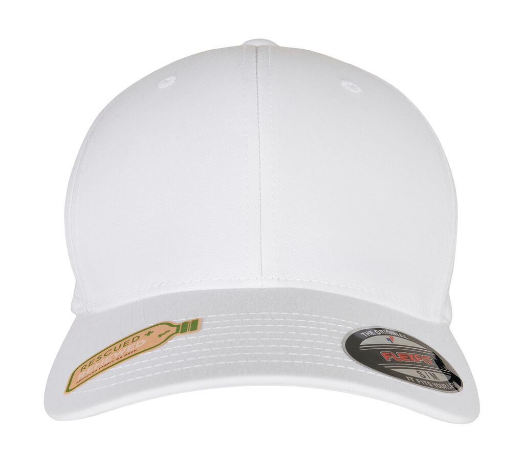 Gorra de poliéster reciclado Flexfit White