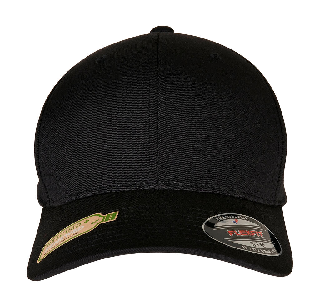 Gorra de poliéster reciclado Flexfit Black