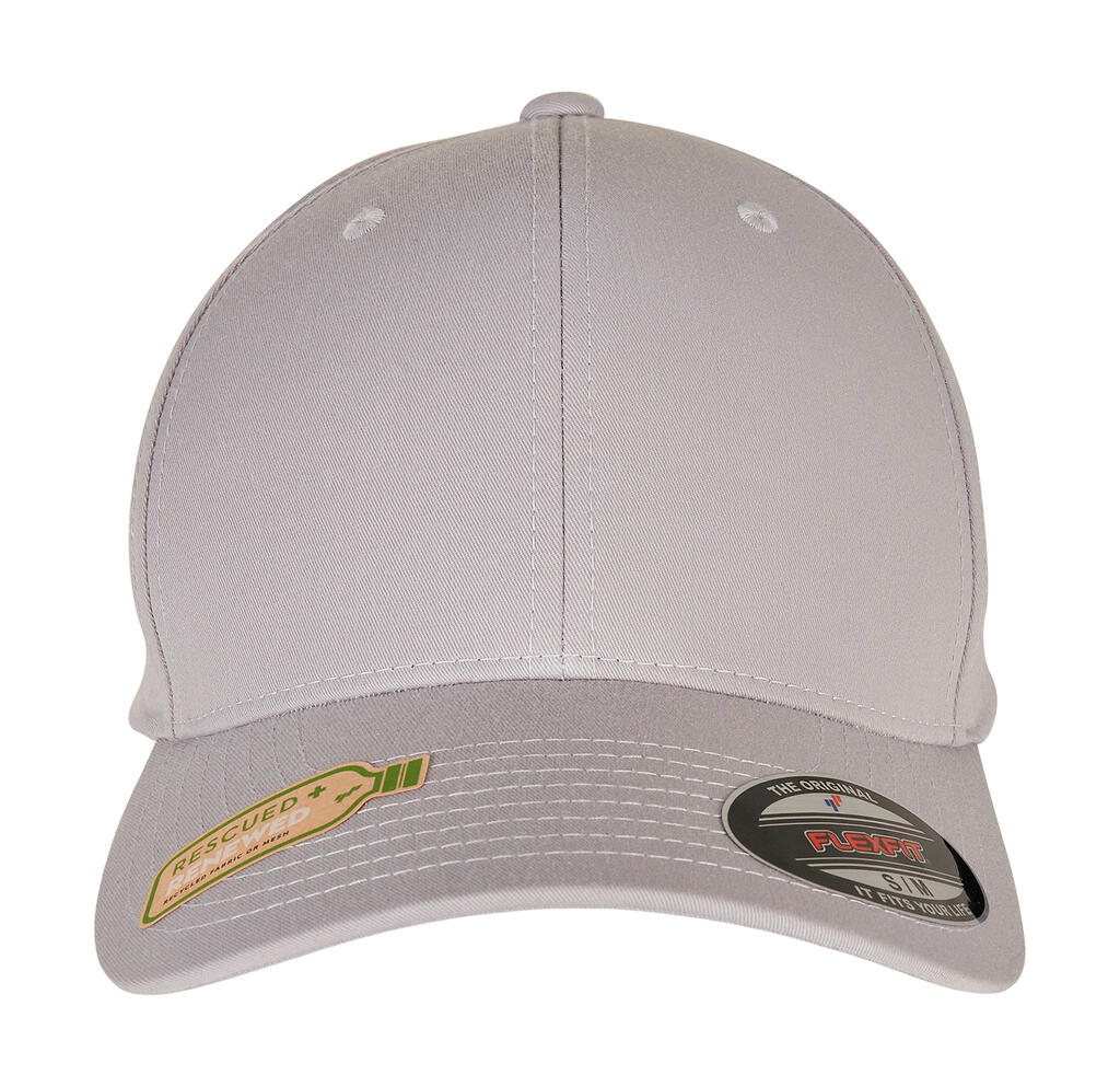 Gorra de poliéster reciclado Flexfit Silver