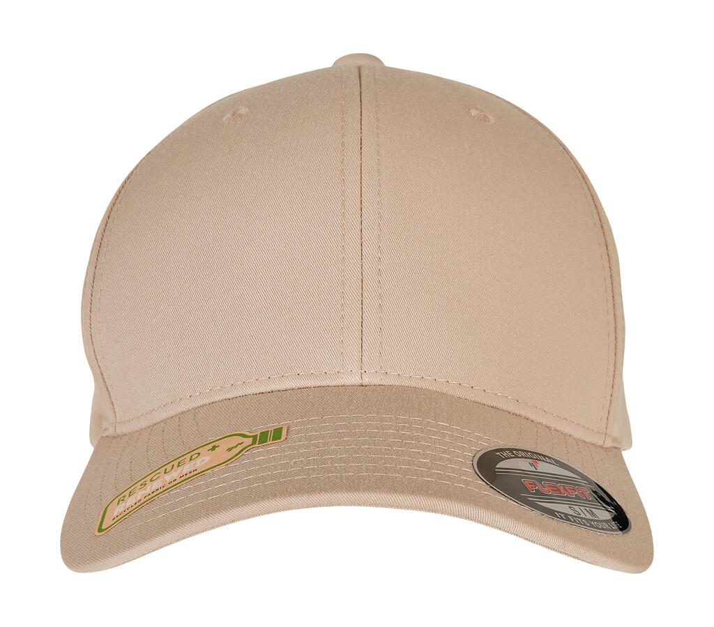 Gorra de poliéster reciclado Flexfit Khaki