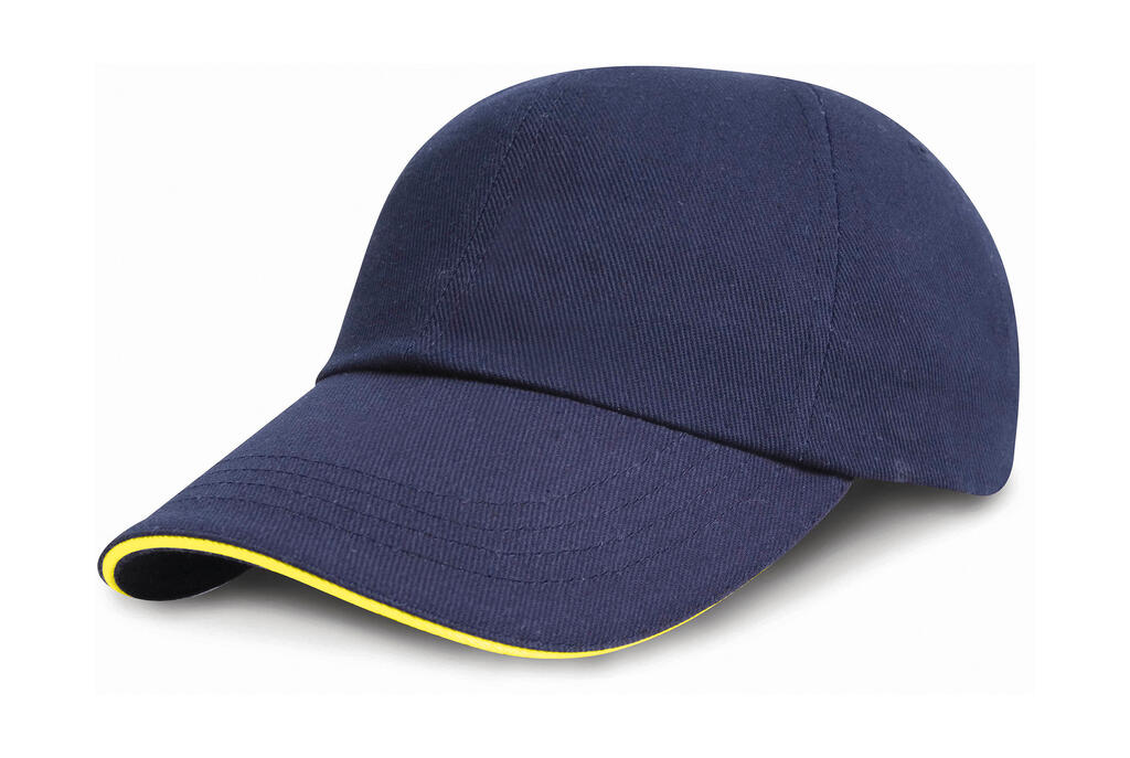 Gorra Sandwich Navy/Yellow