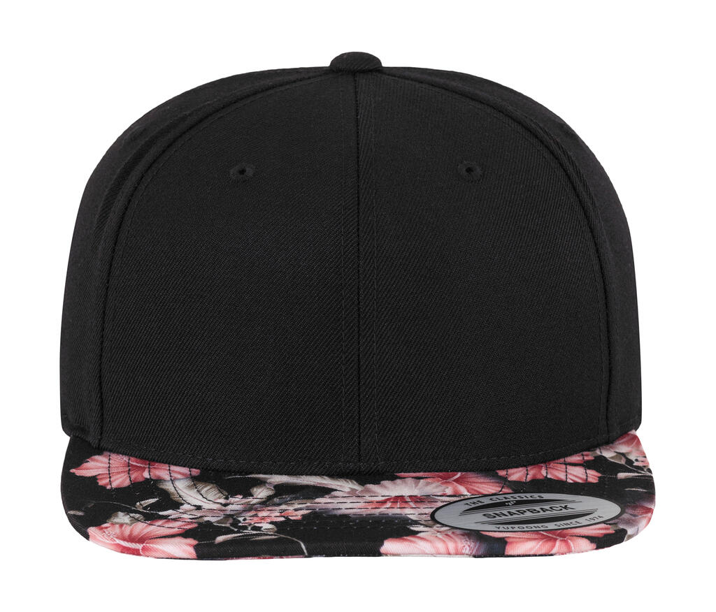 Gorra Motivos Florales Red