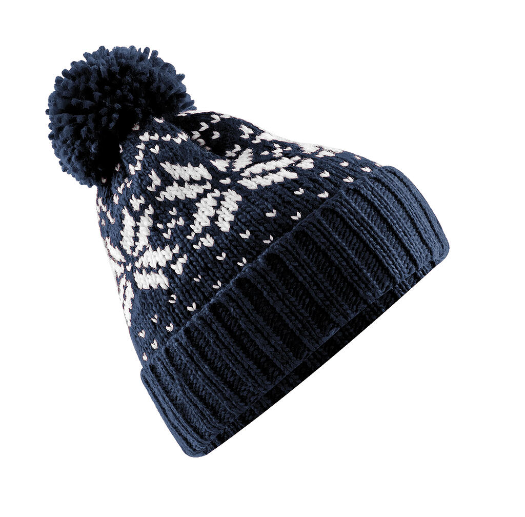 Gorro Snowstar® Fair Isle French Navy/White