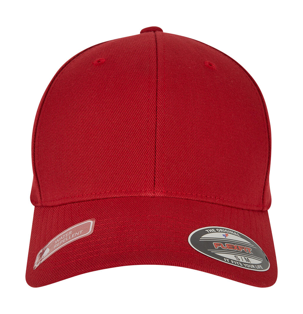 Flexfit Wooly Combed repelente al agua Red
