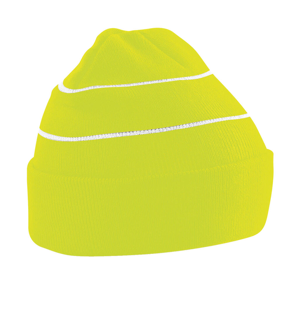 Gorro Viz doble capa Fluorescent Yellow