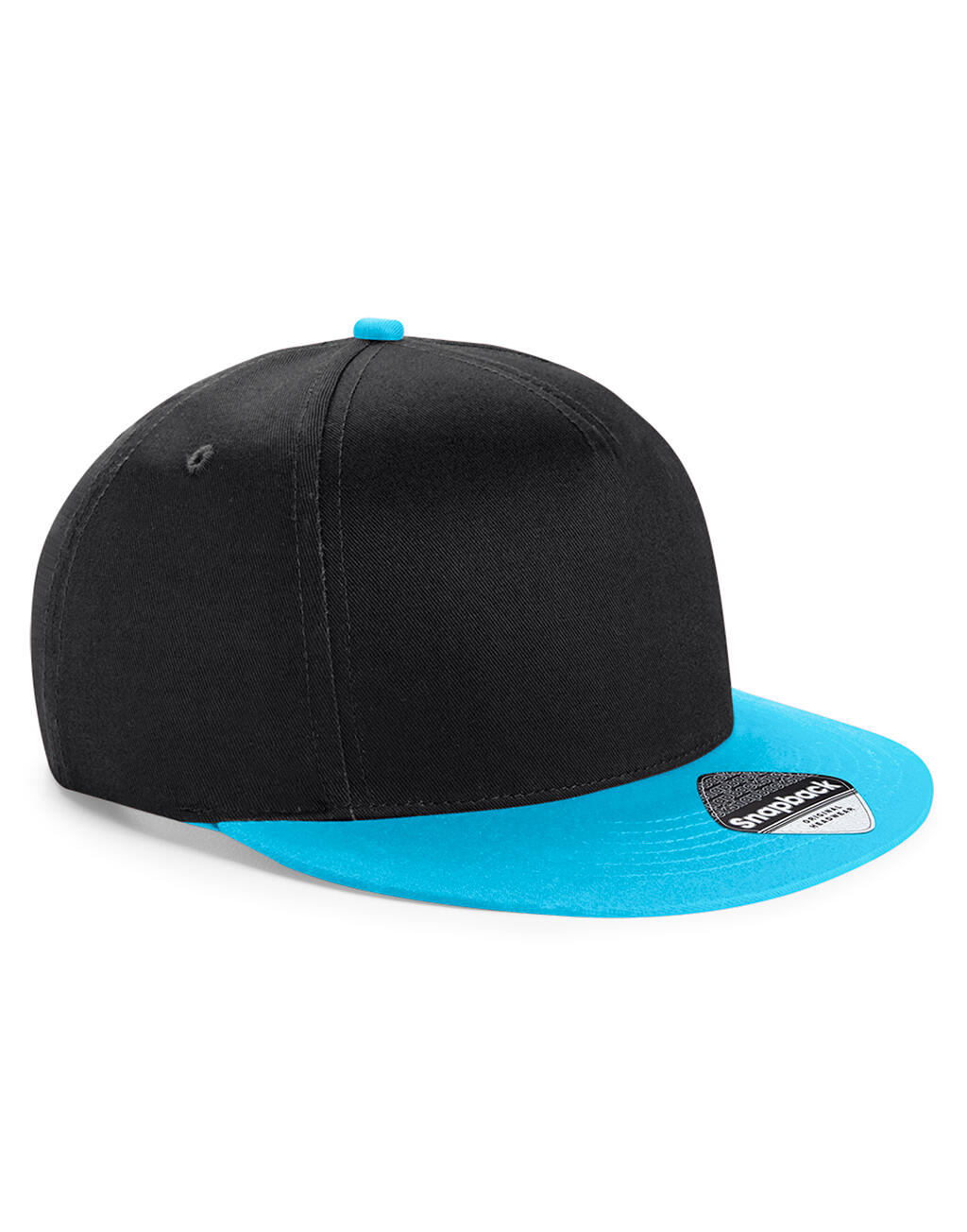 Gorra Snapback Joven Black/Surf Blue
