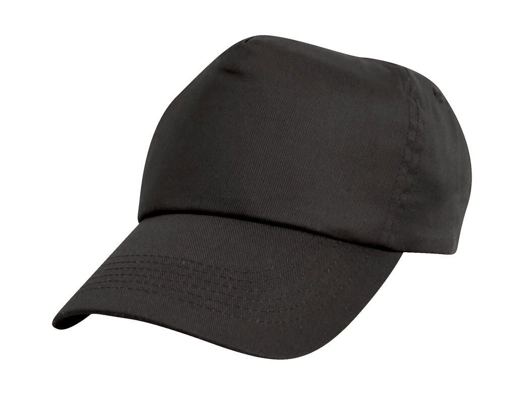 Gorra Baseball 5 paneles niño Black