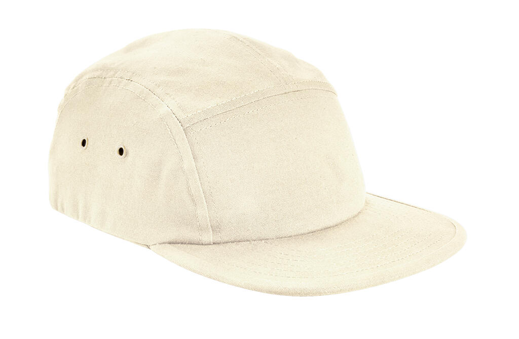 Gorra Canvas 5 paneles Natural