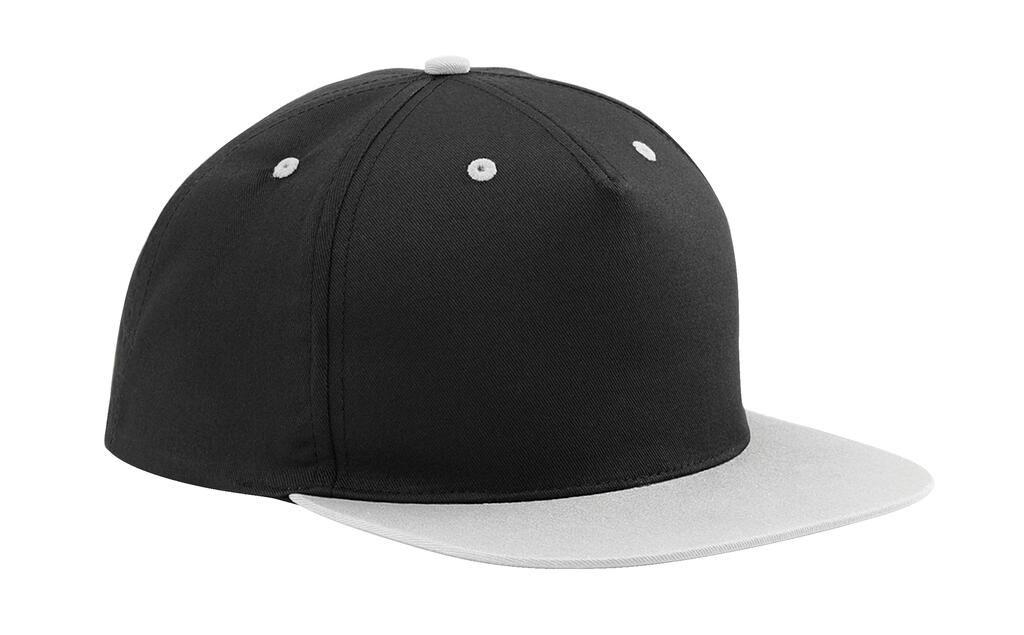 Gorra Snapback 5 paneles Black/Grey