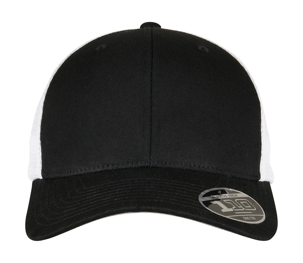 Gorra 110 de malla 2 tonos Black/White